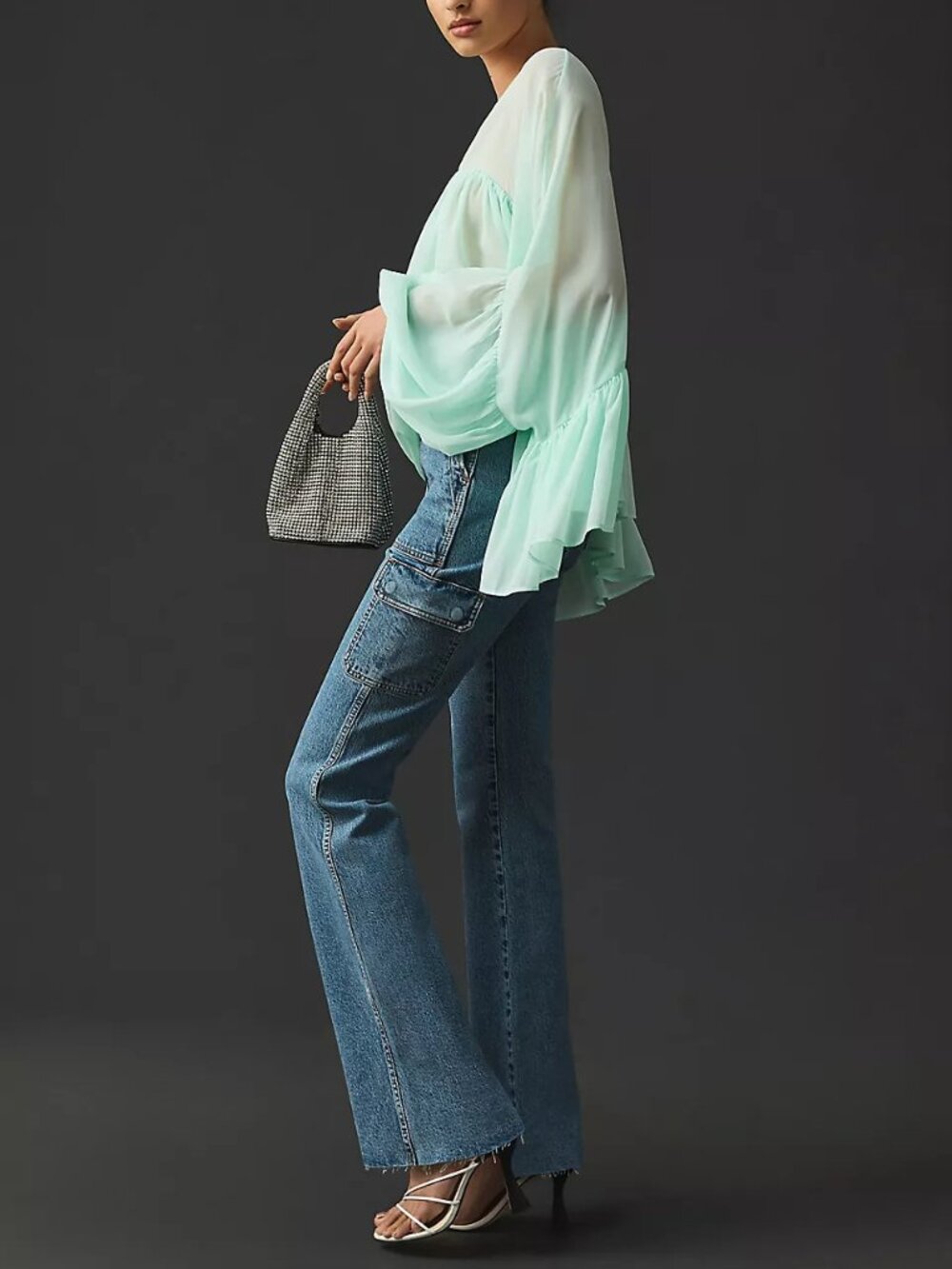 Hudson Faye Utility Bootcut Jeans